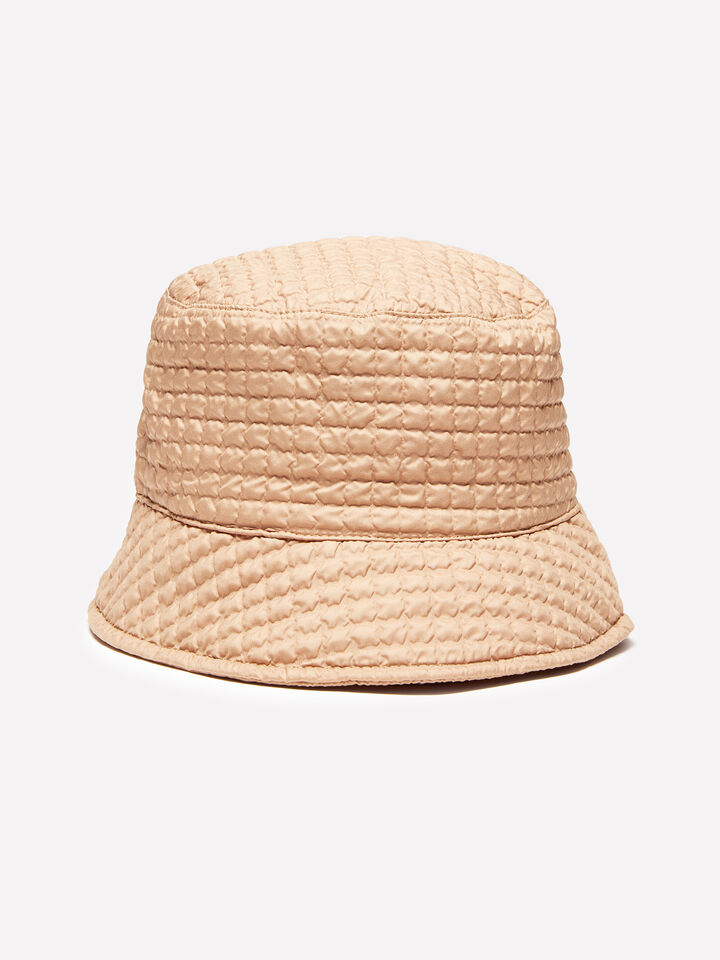 Beige bucket hat - women's hats - Beige | Sisley image number 1